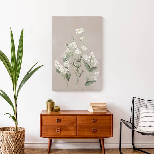 Botanicals On Neutral 20" x 30" Canvas Wall Art